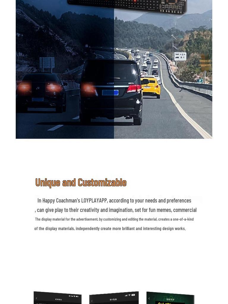 Cross-Border LED Car Display: Bluetooth-Controlled Devil Eye Soft Screen