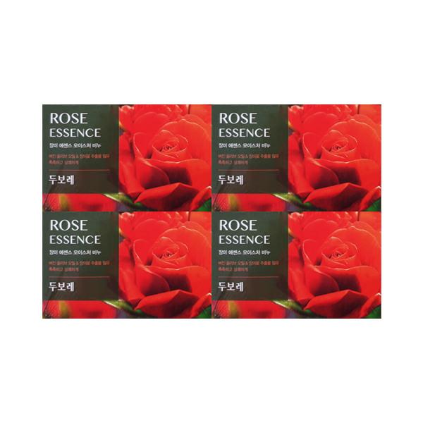 HAPPY BATH Dubore Rose Moisture Soap 4 Pack