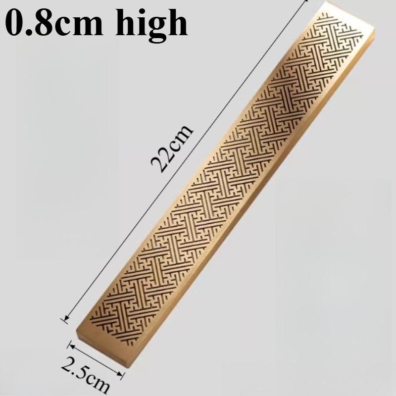 1pc Metal Pressure Strip Calligraphy Town Paper Study Brush Holder Calligraphy and Painting Tools Chinese Metal Ornament