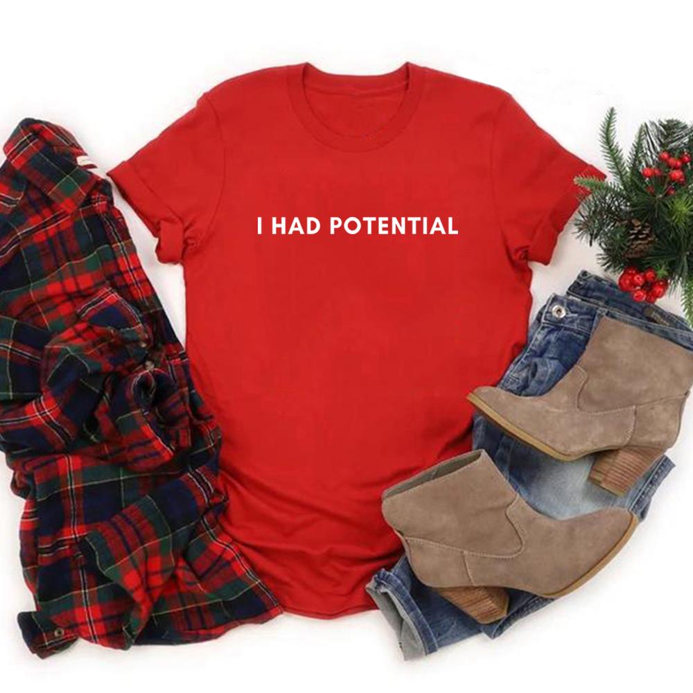 Dr Graces I Had Potential Shirt Project Hail Mary Tshirt Jazz Hands Tee Unisex Short Sleeve Graphic Tees Tv Show Inspired Tops