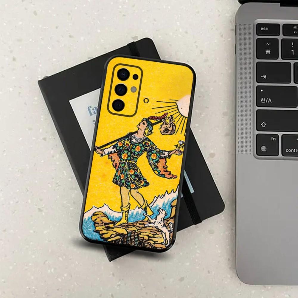 Egypt M-Mysterious Tarot Phone Case For Samsung S24,S21,S22,S23,S30,Ultra,S20,Plus,Fe,Lite,Note,10,9,5G Black Soft Cover