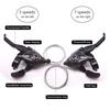 3x7 21 Speed Bicycle Shifter Brake Mountain Bike Riding Cycling Disc Brake Levers with Shift Cable