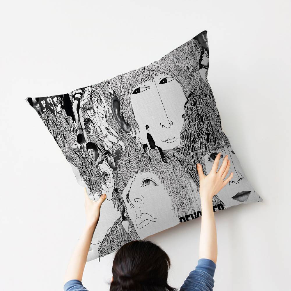 Band Singer The B-Beatles Pillow Gifts Home Office Furnishings Bedroom Sofa Car Cushion Cover case 45x45cm