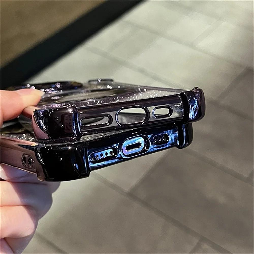 Luxury Plating Flash Glitter For Magsafe Magnetic Phone Case For Huawei Nova 13 Pro 12 11 10 9 8 7 Pro SE Bumper Protector Cover