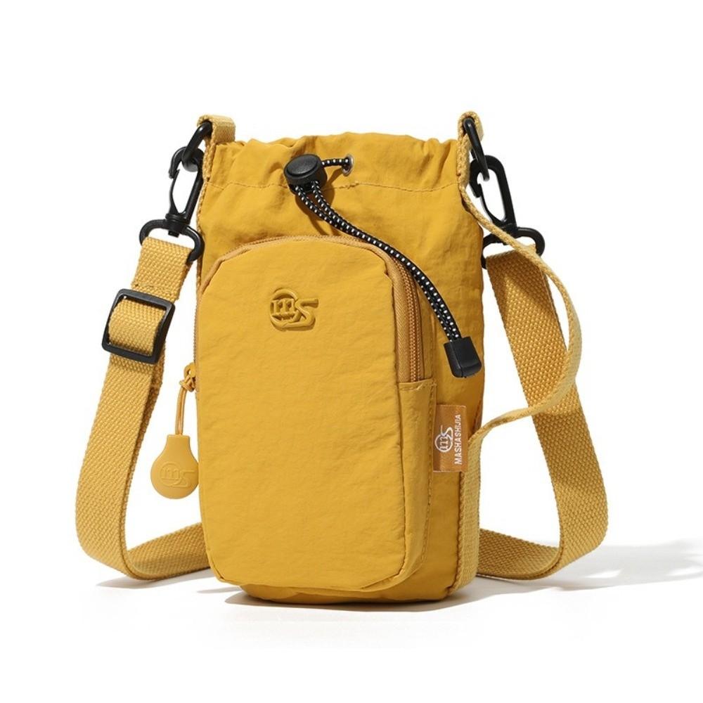 Fashion Adjustable Strap Shoulder Bag Light Weight Multi-pocket Messenger Bag Durable All-match Phone Bag