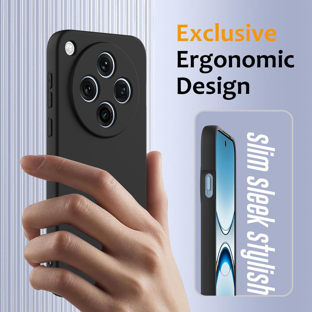 For Oppo Find X8 5G Case Compatible with MagSafe Anti-Drop Liquid Silicone Phone Cover