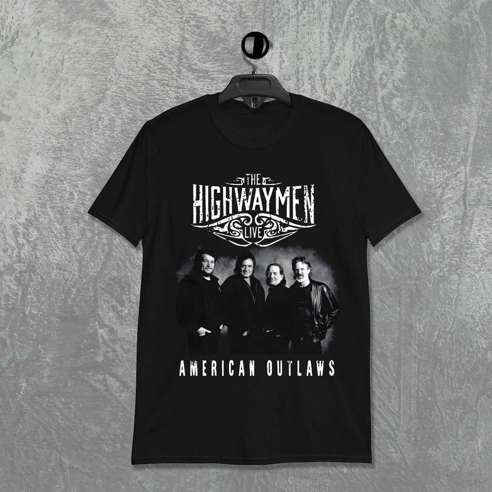 New The Highwaymen Band Christmas Gift Unisex S5XL Shirt CA309 Unisex T-Shirt XXXXL