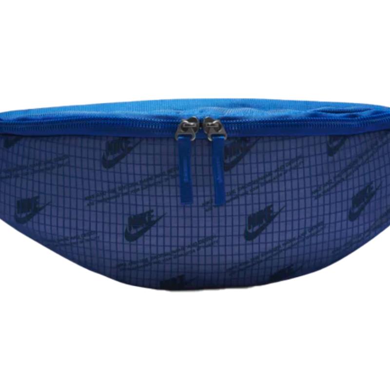 Nike Heritage Nylon Sling Bag Fanny Pack Regular Unisex Royal Blue Casual CK7446-480