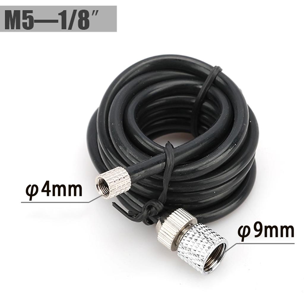 1.5M Airbrush Air Hose for Model Painting, Military & Gundam, High-Pressure Spray Paint Tool with Threaded Connector