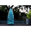 Lanterne solaire - GARDEN ID Blue Dome - Ø17 H40 cm - Autonomie 6-8h -Bouton on/off - Pile AA rechargeable.