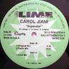 Disque vinyle 12 pouces CAROL JIANI Superstar LI1068 Lime Inc. 1995 US Danse Électronique Occasion