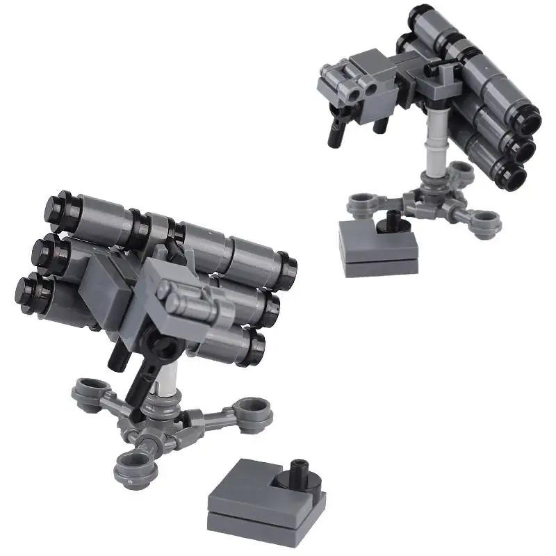 WWW2 Military Building Block 88mm Flak Gun Cannon  Weapons Figure Soldier Machine Gun Mecha Infantry Artillery Mortar Toys K053