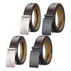Men's Leather Belt Waist Belt Slide Belt for Jeans Clothing Accessories Suit