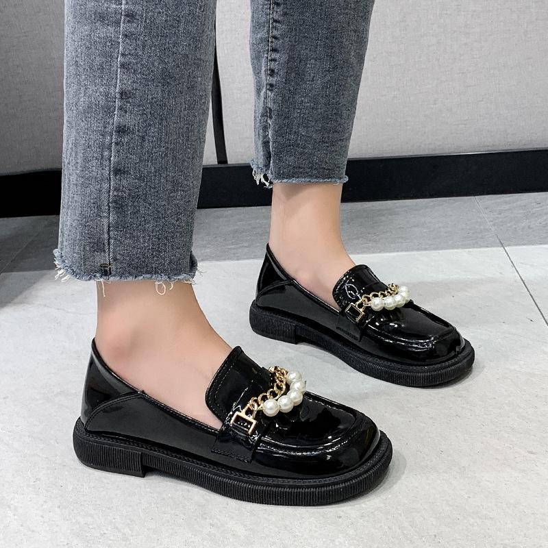 Zapatos Individuales de Mujer Tacón Bajo Color Sólido Dos usos Perla Casual  Round Toe comprar a buen precio — entrega gratuita, reseñas reales con  fotos — Joom