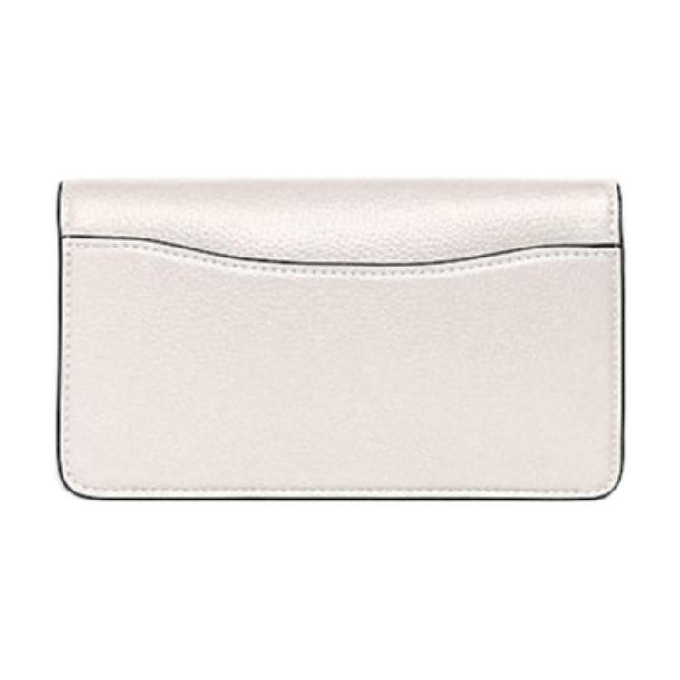 COACH Tabby Cow Leather Crossbody Bags Women's White CJ925-B4HA