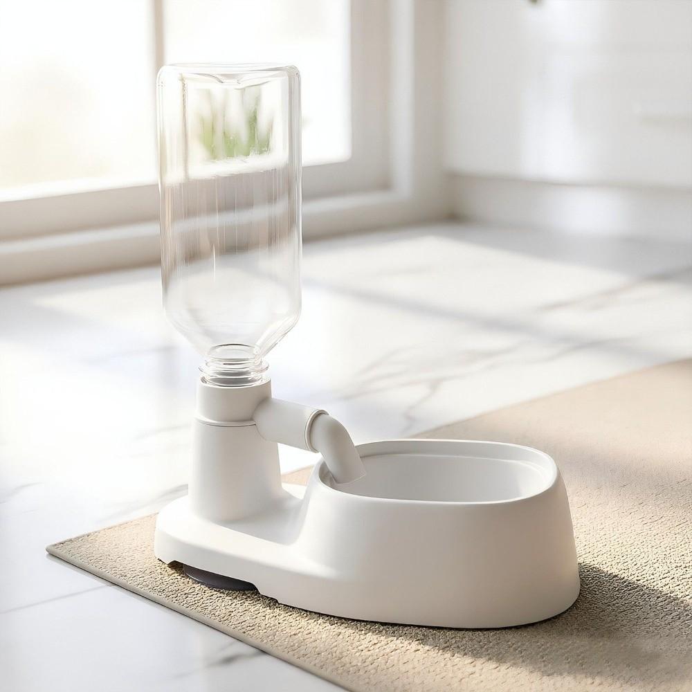 Anti-Wet Mouth Gravity Cat Water Dispenser Gravity Refill Pet Water Station Household