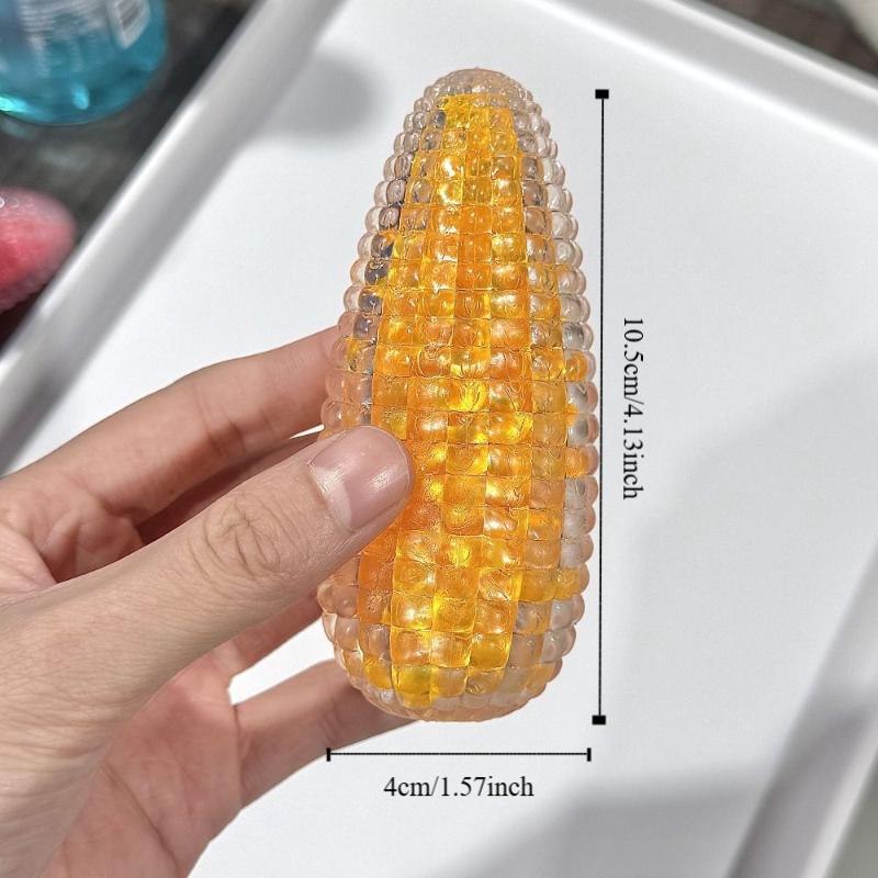 Cute Colorful Slow Rising Sticky Pearl Simulation Elastic Slow Rebound Pearls Toy Super Soft Portable Pearls Squeeze Toy Kids