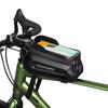 Waterproof Bicycle Front Frame Bag, Bike Phone Mount Pouch, Durable Bike Tube Storage Bag Cycling Accessories