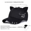 Cat Ear Baseball Caps Breathable Peaked Cap Unisex Sunscreen Hat  Unisex