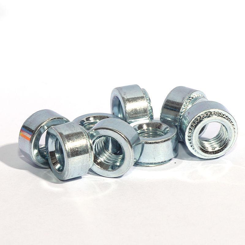 Förzinkat kolstål Clinchmuttrar för plåt - Storlekar: M2, M4, M5, M6, M8, M10, M12