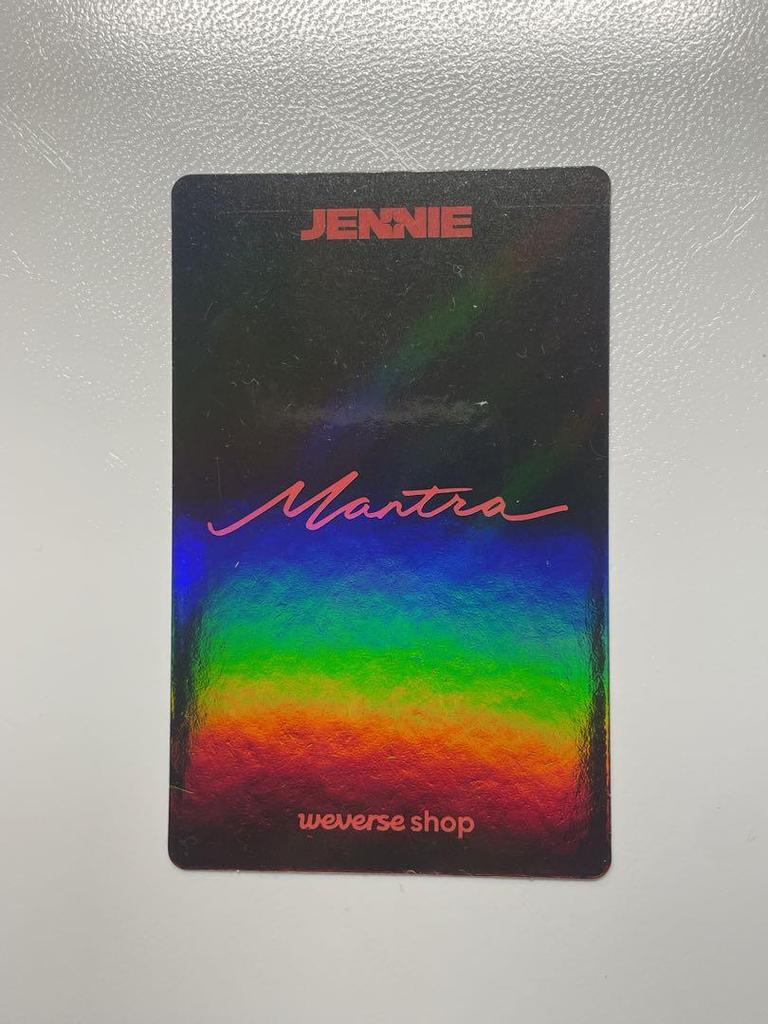 [USED] Rare BLACKPINK Jennie Trading Card