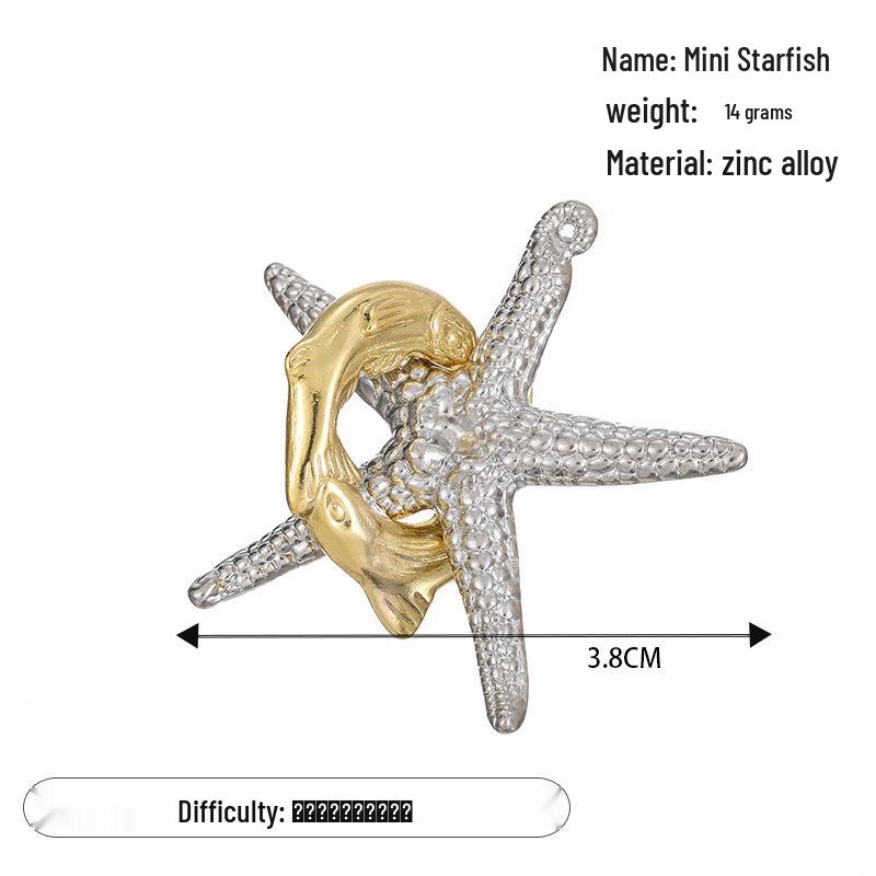 Zinc Alloy Kongming Puzzle Lock: Disentanglement Ring Educational Toy