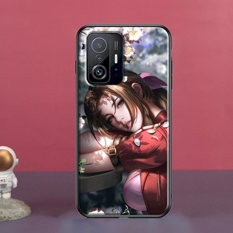 Aerith Gainsborough Final Fantasy For POCO X5 X3 F5 Pro X4 F4 GT M5s C40 F3 Case For Xiaomi 13 Lite 12 11T 12T Pro 12X Cover