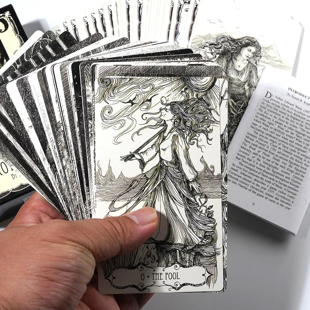 Karty Tarotu propasti Zkušenosti začínají jako beztvaré a prázdné Balíček 80 karet se dvěma alternativními