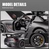 1:32 Mercedes Benz SLS AMG Supersportwagen Legierung Druckguss Modellauto Sound und Licht Kinderspielzeug Ornamente Junge Geschenk Sammlung Hobby