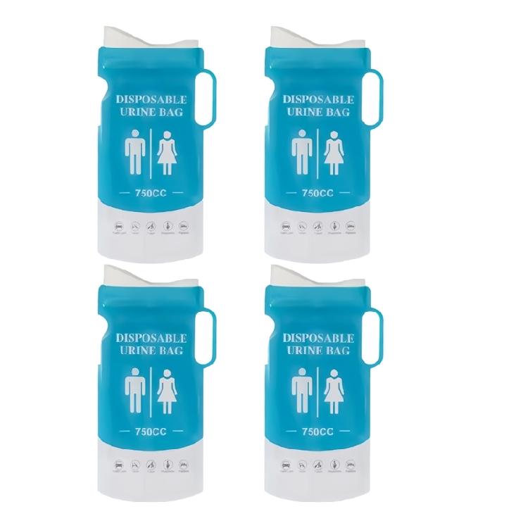 Sacchetto per Urina di Emergenza per Auto Urinatoio Monouso con Cotone Assorbente Rapido per Viaggi su Strada Viaggi Toilette Mobile