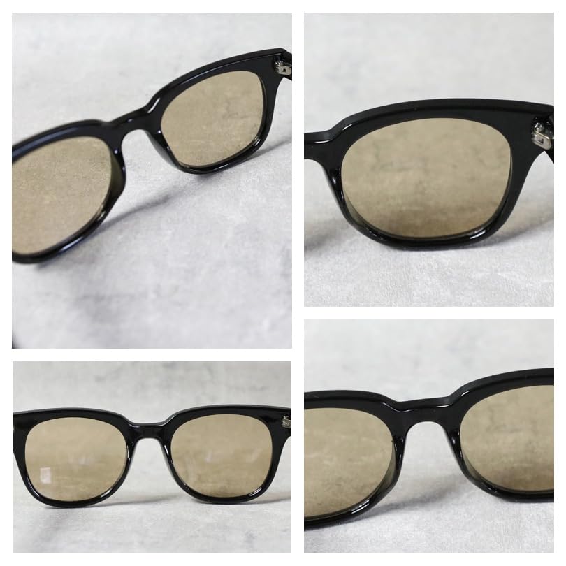 Wellington Sunglasses for Comes with Brown F (EIGHT) Men, Photochromic, Polarized, Case, Black/Light