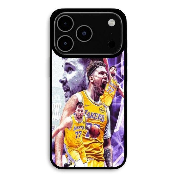 Coque Pour iPhone 17 Pro Luka Dončić Los Angeles Lakers NBA Maniacase