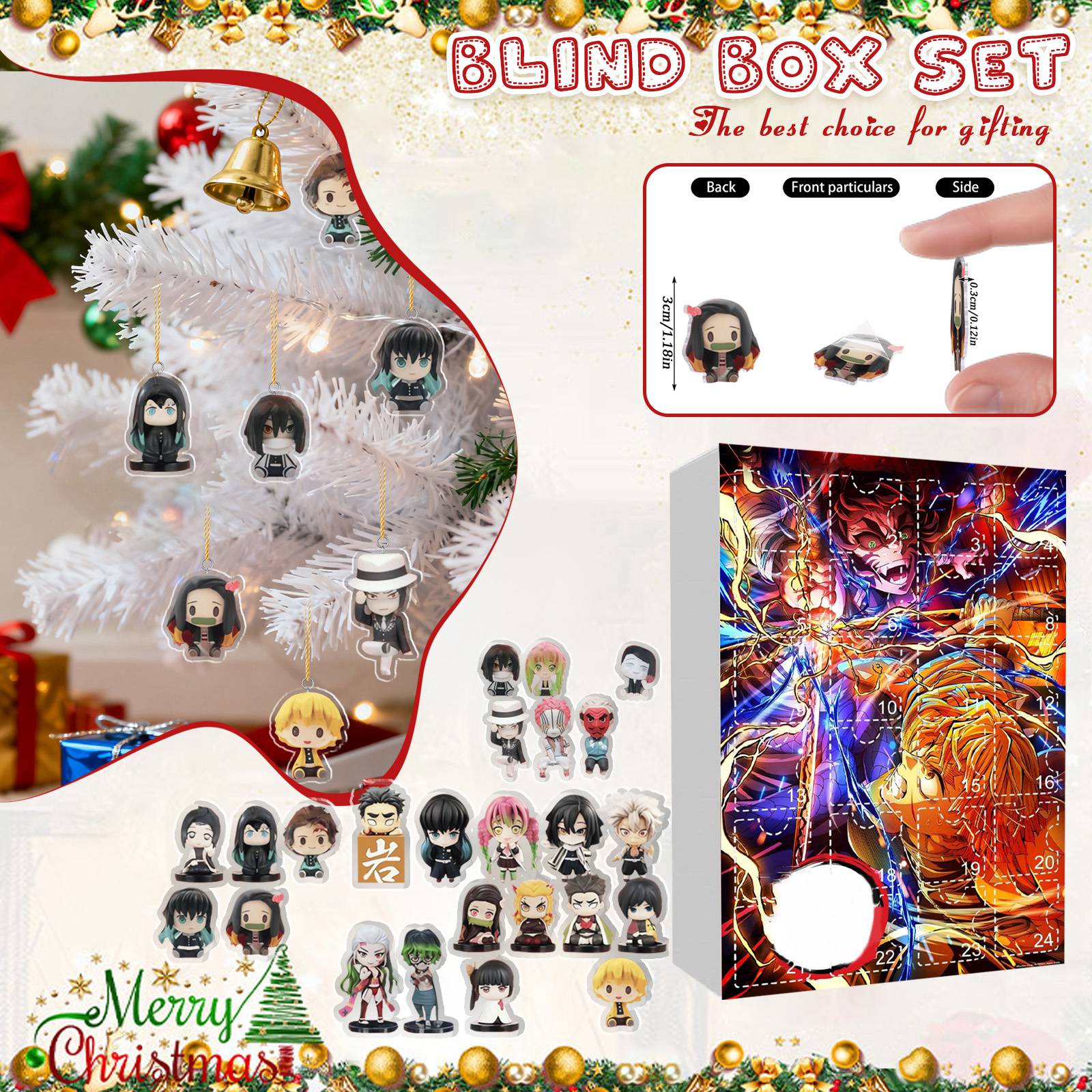 

2D Адвент-календар Містить 24 адвент-календарі, календар зворотного відліку та сюрпризні колекційні предмети One Size