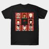 Men Black Print T-shirt Hadestown Icons No-Cut Transfer Paper Print Cotton Tshirt