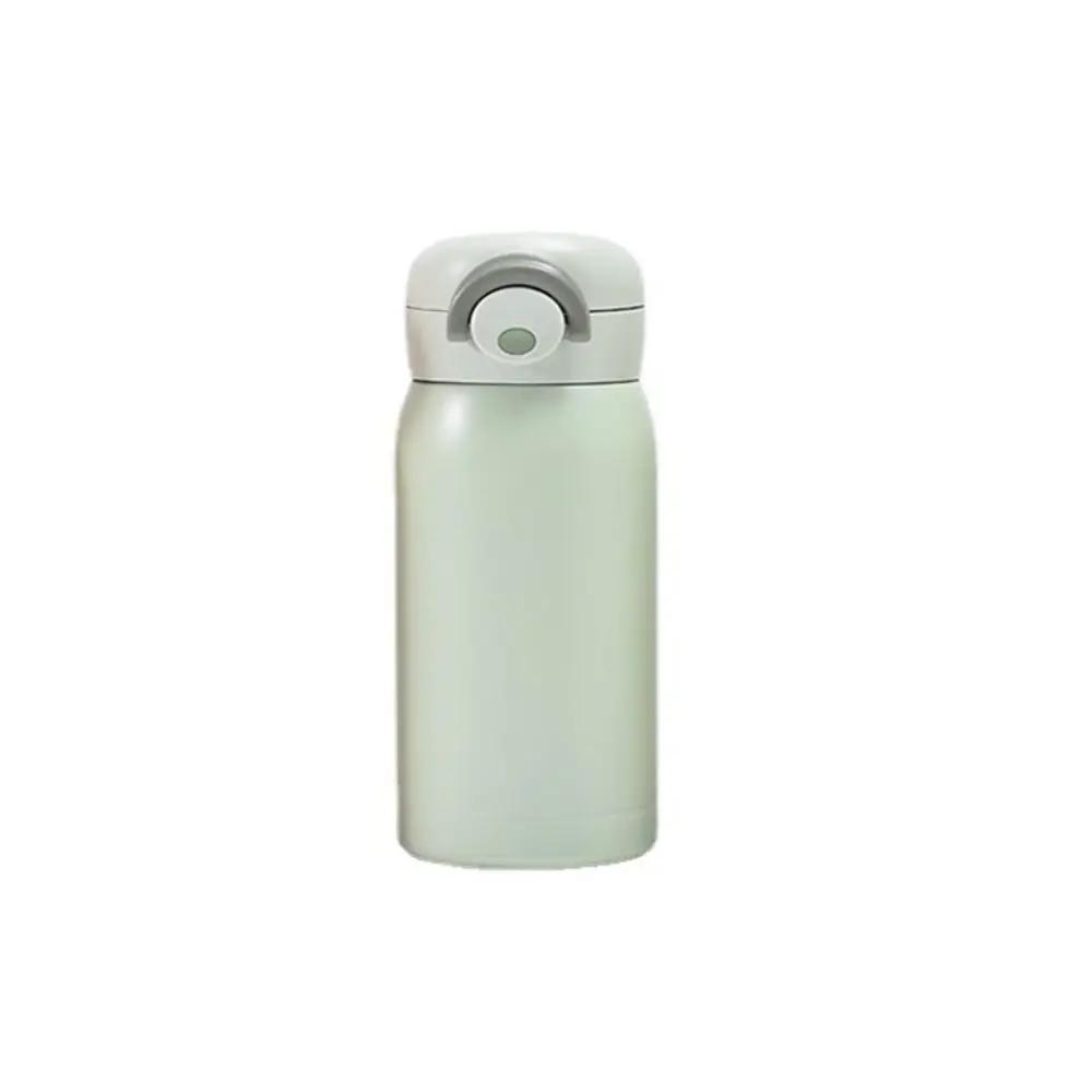 304 Stainless Steel Mini Thermos Cup Portable Small Capacity Pop-up Lock Mug 220/320ml Vacuum Flask Gift