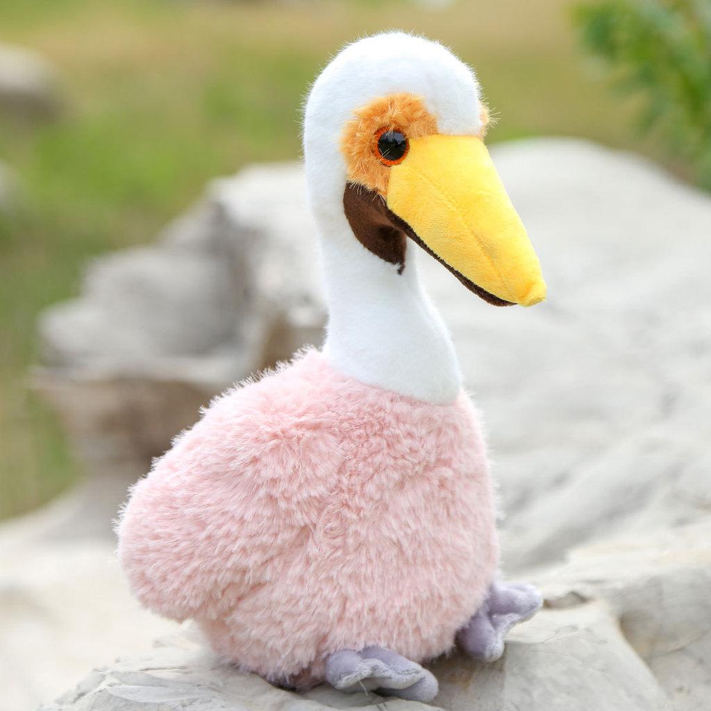 Pelican Character Plushie Toys With Short Fleece Fabric For Gift Comfort Doll