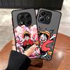Funda Back Phone Cover Case for Xiaomi Redmi Note 14 A4 11 14C 13 Pro Plus 10 9S 12 13C Cartoon O-One Pieces
