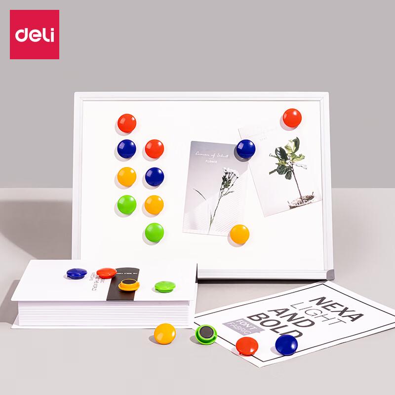 Deli Colored Whiteboard Magnetic Tacks
