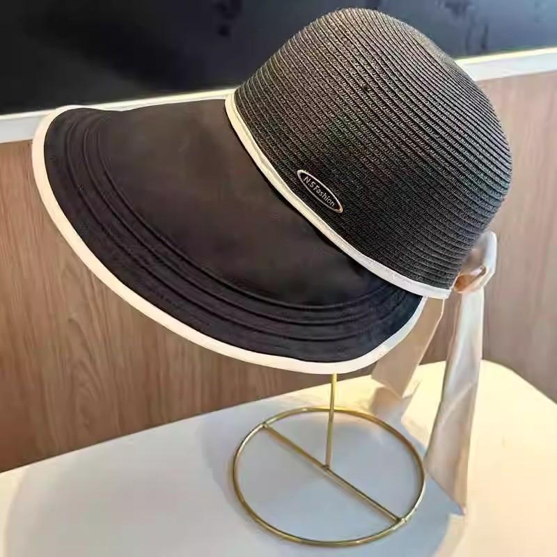 Fashionable Women's 2024 New Duck Tongue Hat With Wide Brim Sun Hat For Spring And Summer Uv Protection