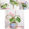 Lotus Flower Artificial Decor For Home Office Wedding Photography Prop With Silk Material