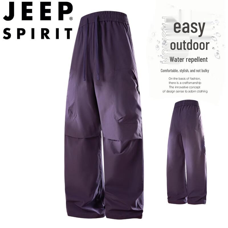 JEEP SPIRIT Men s Autumn/Winter Outdoor Windproof Softshell Pants 3XL