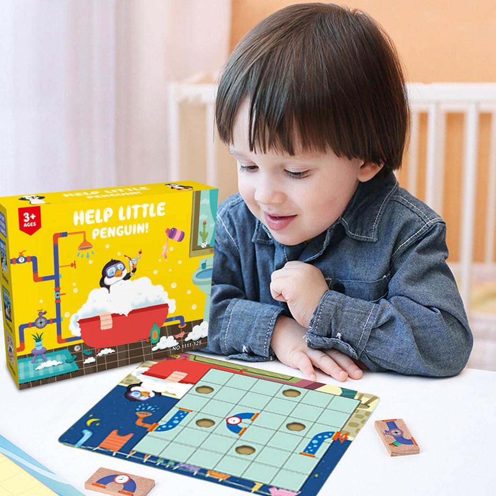 Family Tabletop Game Penguin Slide Iceberg Strategy Board Game For Kids Adults Party Night