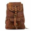 Retro Leder Tasche Rucksack Rucksack Laptop Echte Unisex Vintage Reisetasche