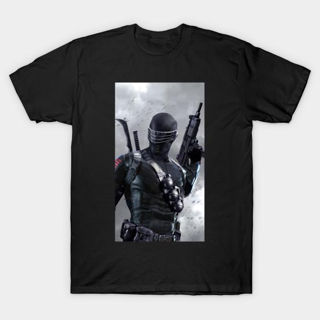 

Men Black Print T-shirt Snake Eyes No-Cut Transfer Paper Print Cotton Tshirt 4XL чорний