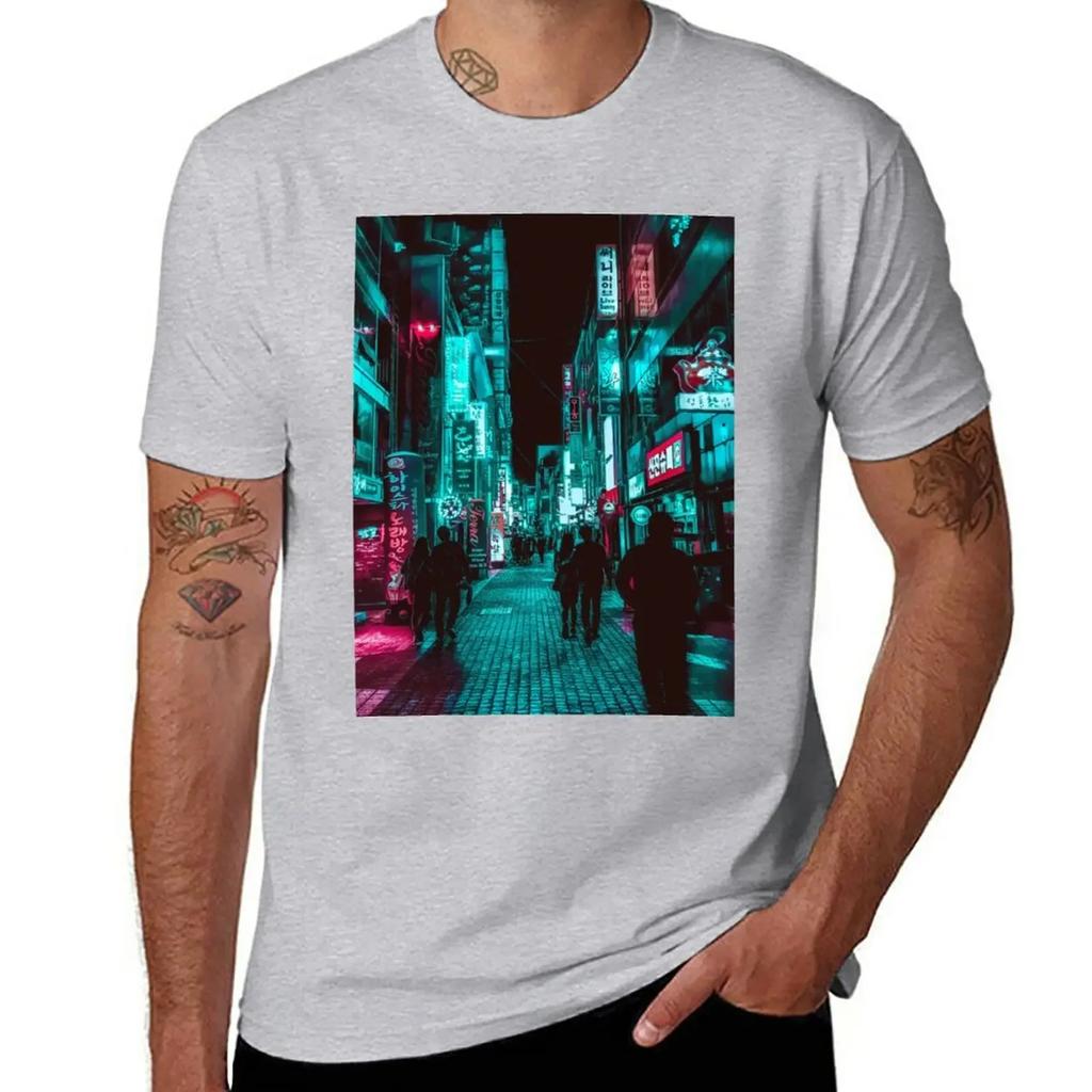 strawberry mint nights T-Shirt vintage clothes plus sizes slim fit t shirts for men