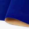 45cm*1/3/5/10/20m Blue Color Self Adhesive Flocking Velvet Fabric Sticky Flcok Suede Fabric for Jewelry Box Car Interior Decor