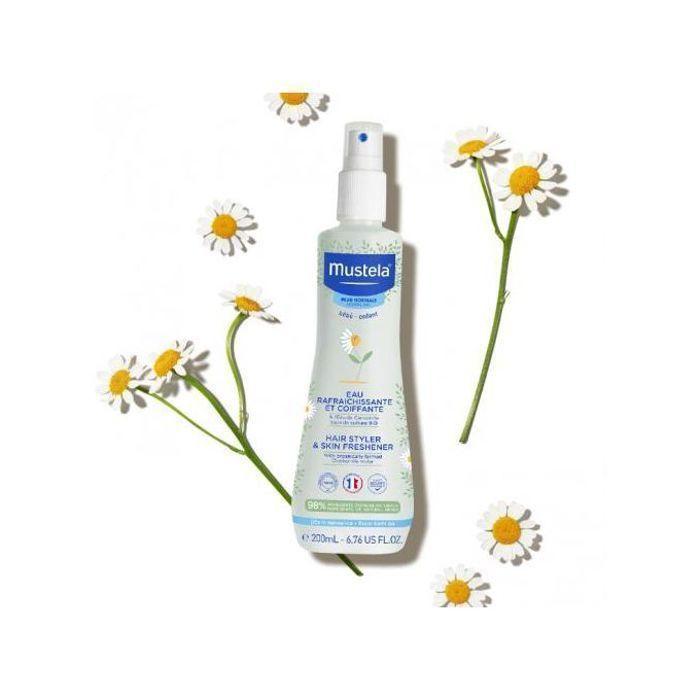Parfum - Mustela - Bébé-enfant - 200 Ml - Unisexe - Eau Rafraichissante Et Coiffante