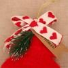 Festival Fabric Bells Hanging Decorations Christmas Tree Bell Ornament for Christmas Wedding Birthday Indoor and Outdoor