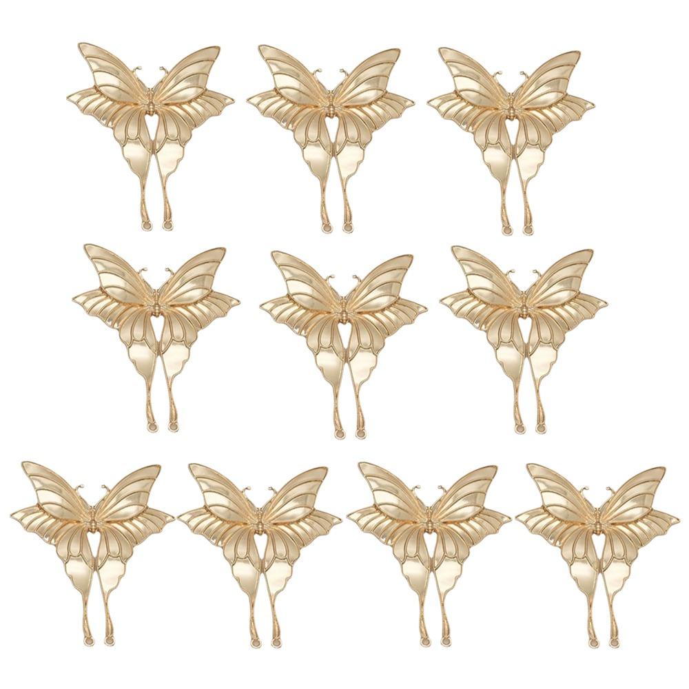 Alloy Material Butterfly Clothing Accessories Butterfly Brooch Pendant Handmade Accessories Color-1