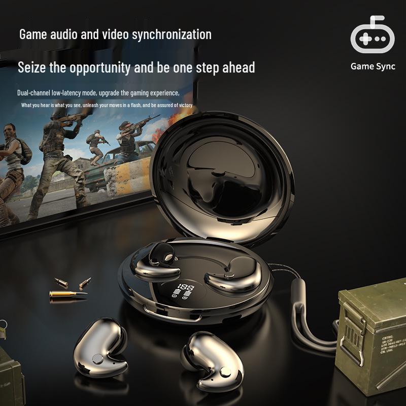 Y29 In-Ear Ultra-Thin Sleep Bluetooth 5.3 Earbuds: High Sound Quality, Long Battery Life, Digital Display.